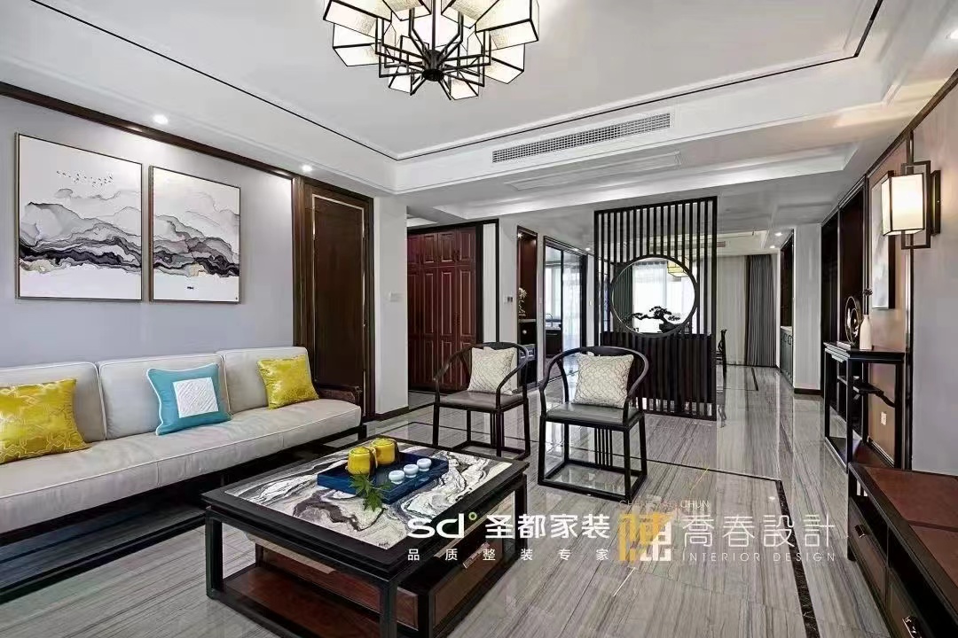 139㎡诗韵美宅 东方优雅永不过时