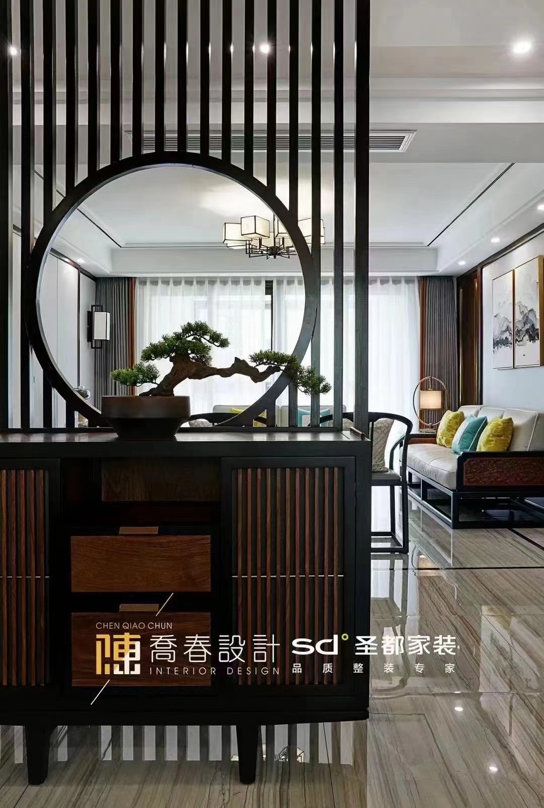 139㎡诗韵美宅 东方优雅永不过时