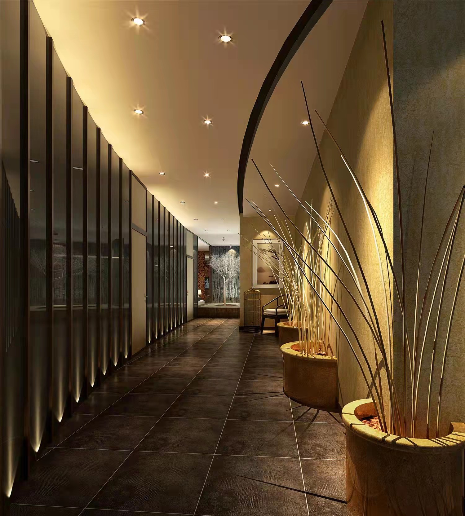 3345平中式风格 海盐会所设计