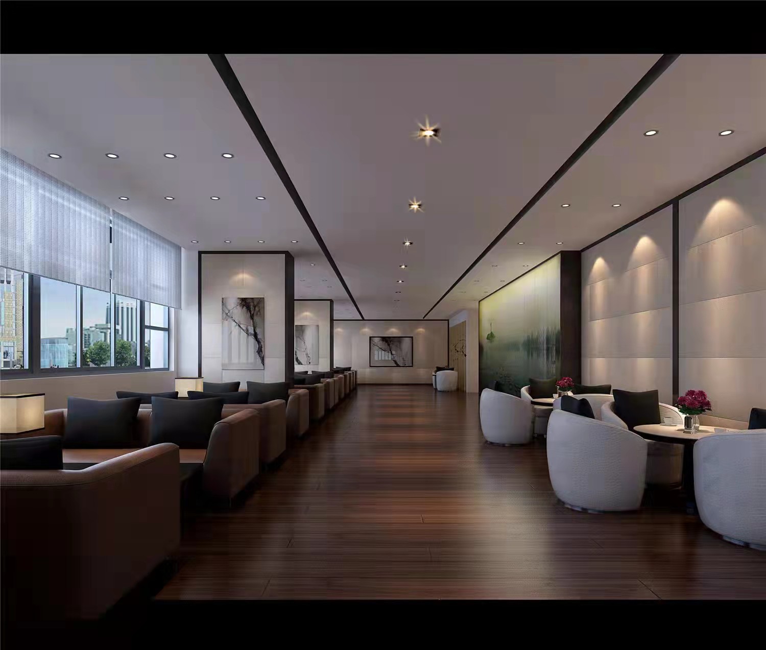 3345平中式风格 海盐会所设计