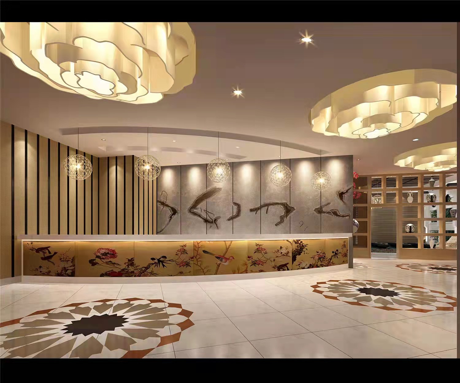 3345平中式风格 海盐会所设计