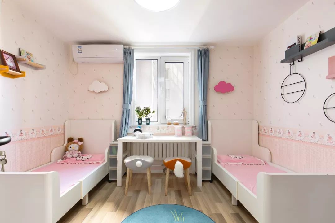 90㎡温馨二居室，居住休闲两不误，给予孩子快乐童年！