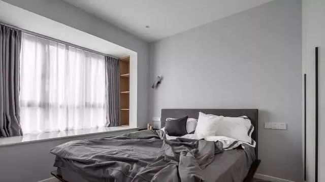 106㎡三居室，北欧风装修，颜色的搭配纯粹干净，