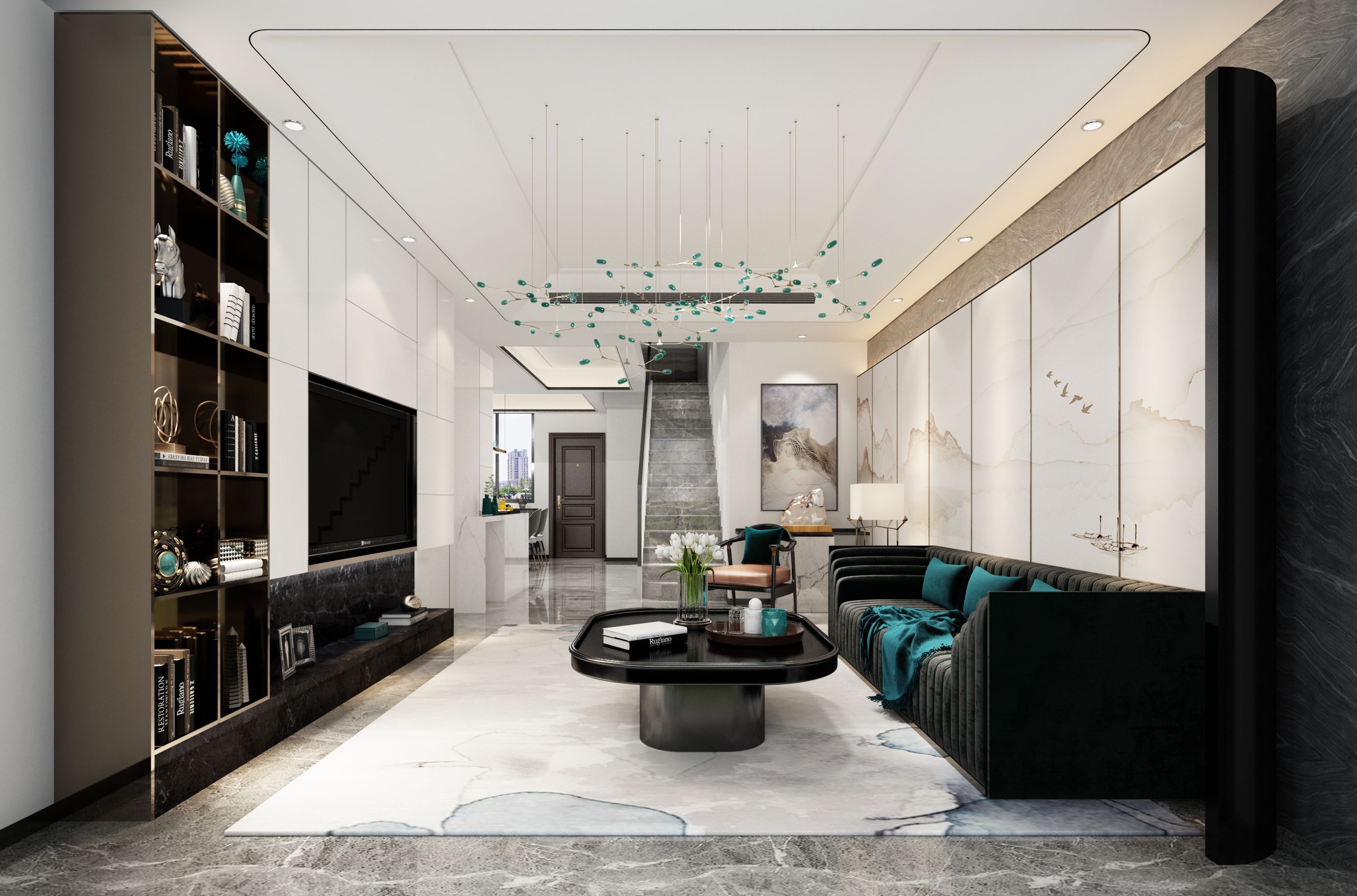 百灵景都180平新中式