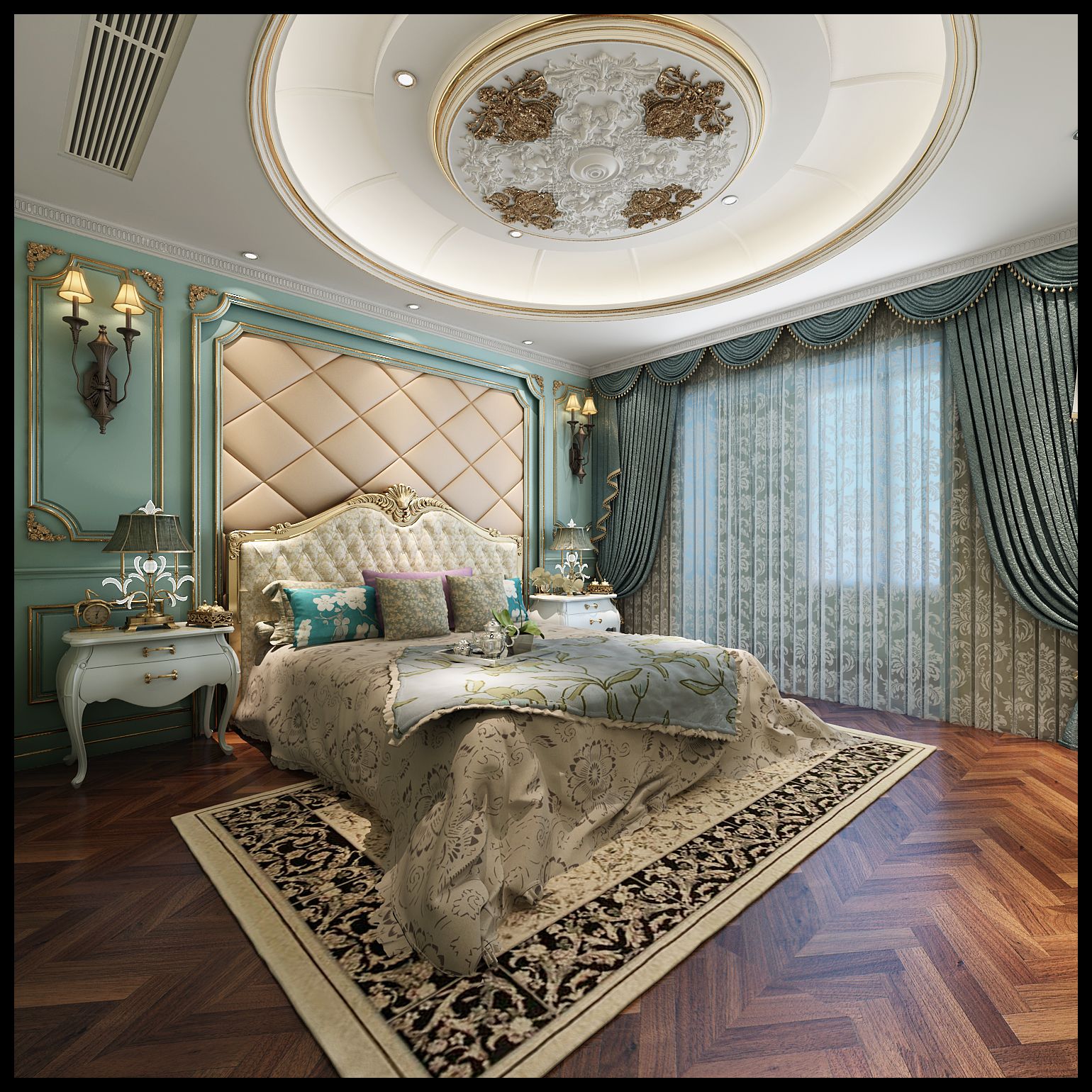 绿地名邸公馆 212平法式风格