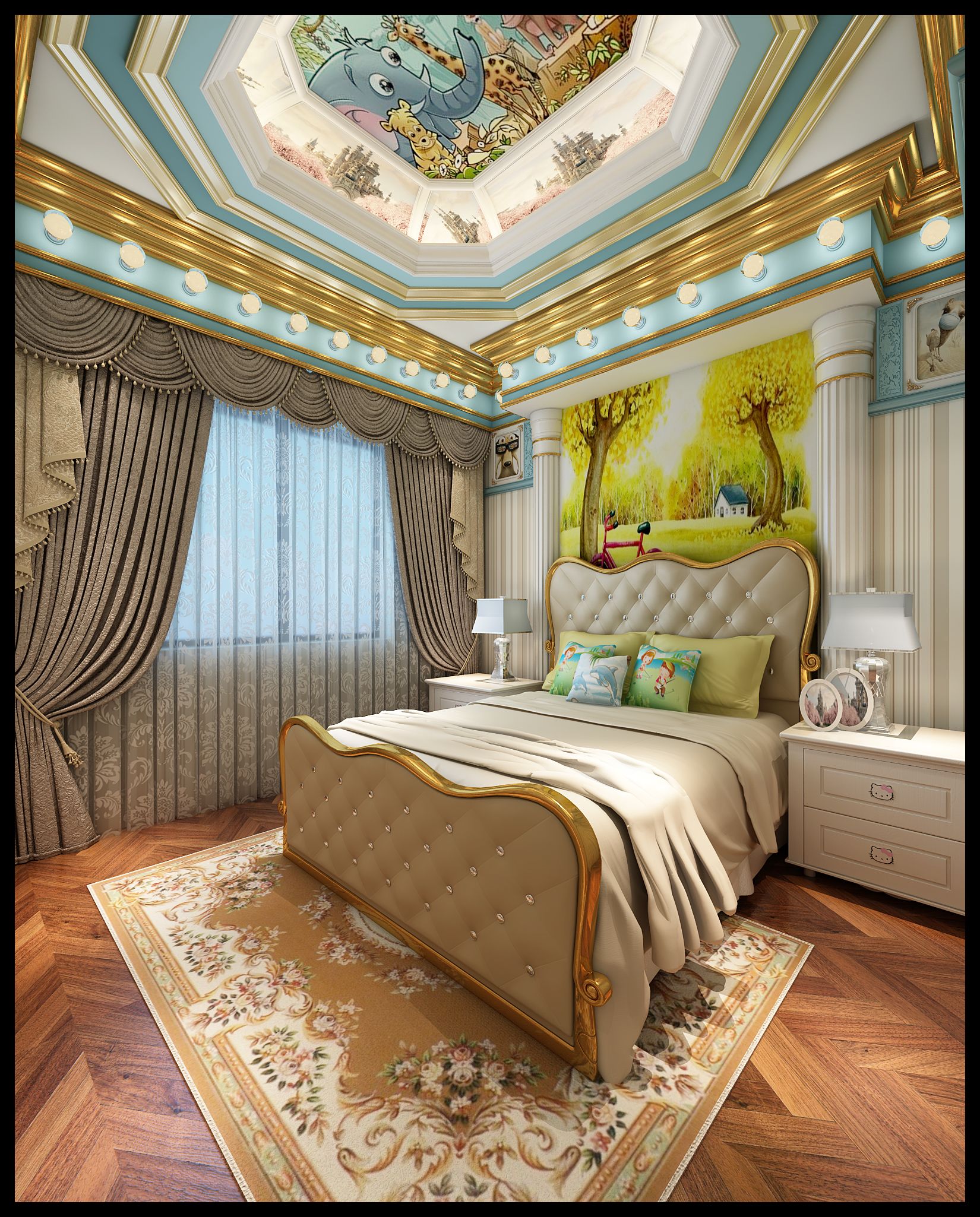 绿地名邸公馆 212平法式风格