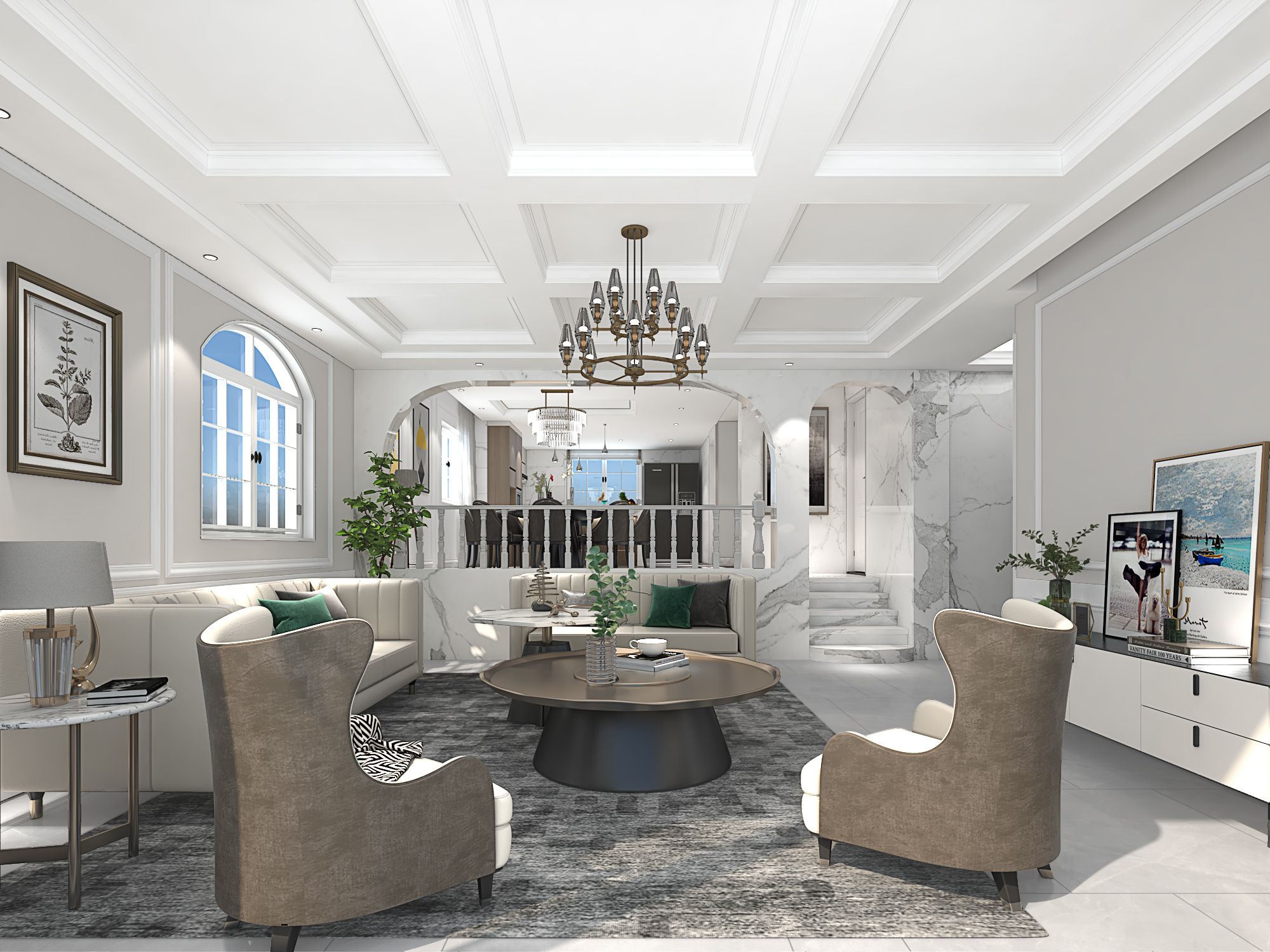 330㎡四层欧式别墅