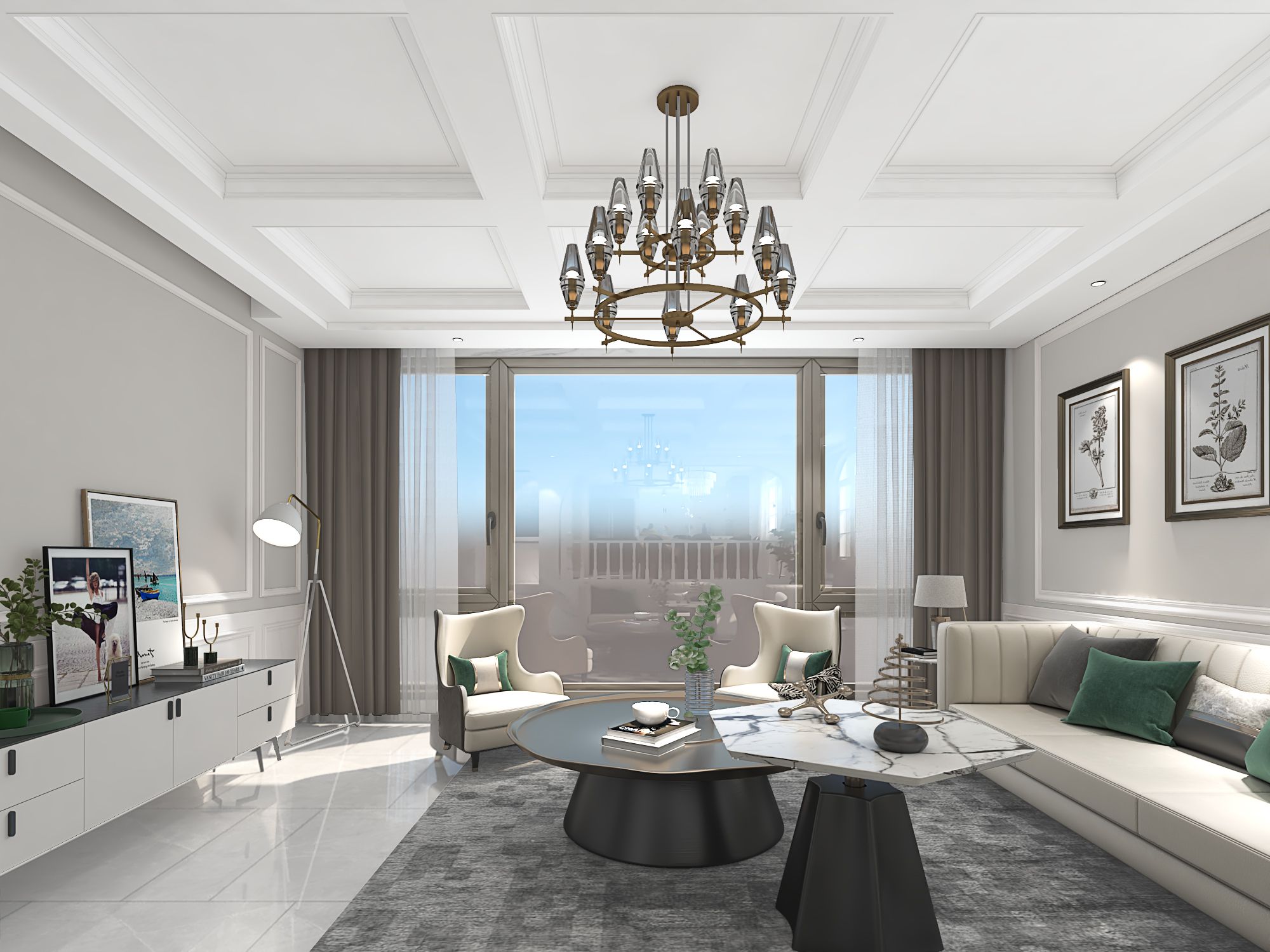 330㎡四层欧式别墅