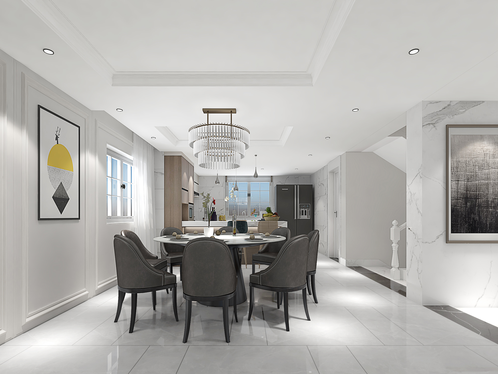 330㎡四层欧式别墅