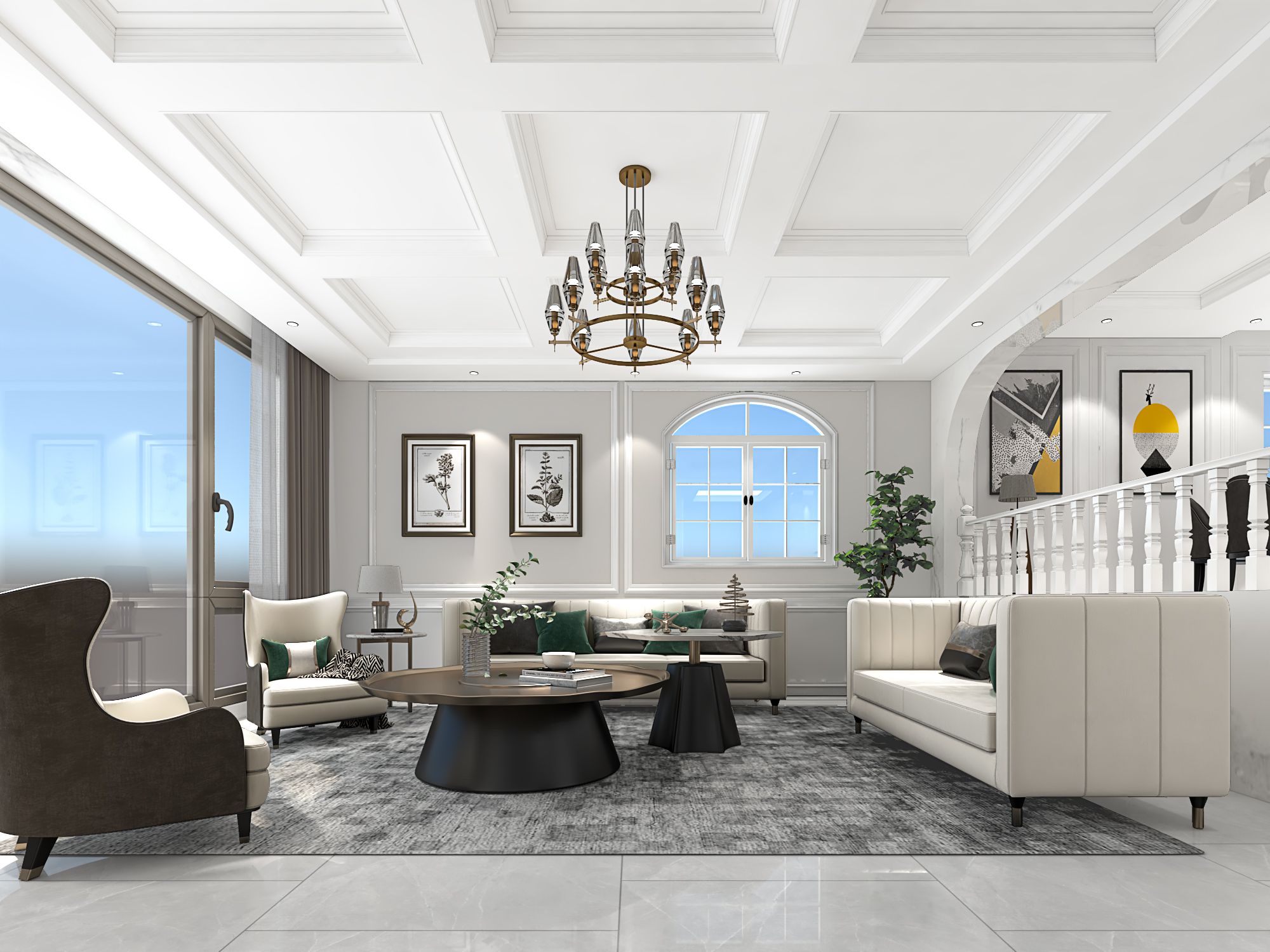 330㎡四层欧式别墅