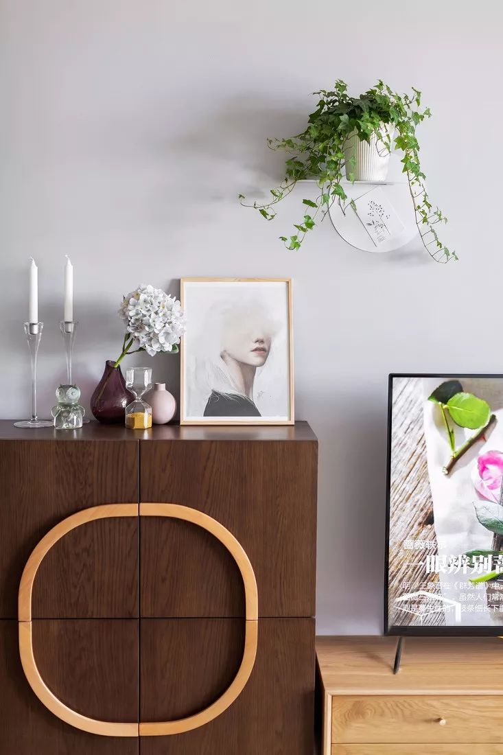 小家也要美美住！80㎡清新北欧风，黑板墙设计好赞！