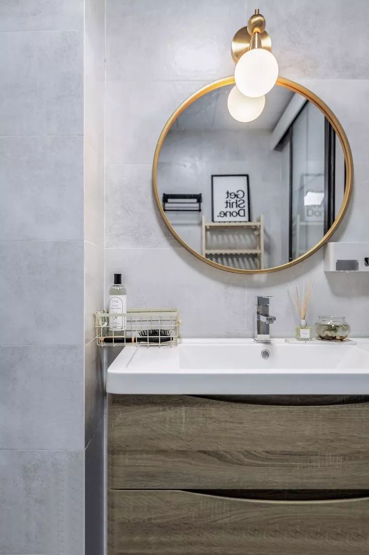 小家也要美美住！80㎡清新北欧风，黑板墙设计好赞！