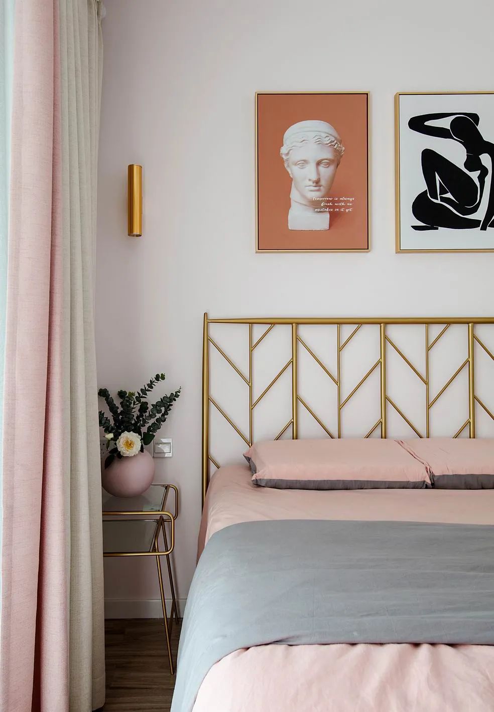 80m²清新又治愈：小户型北欧原木风，抄她家就够了