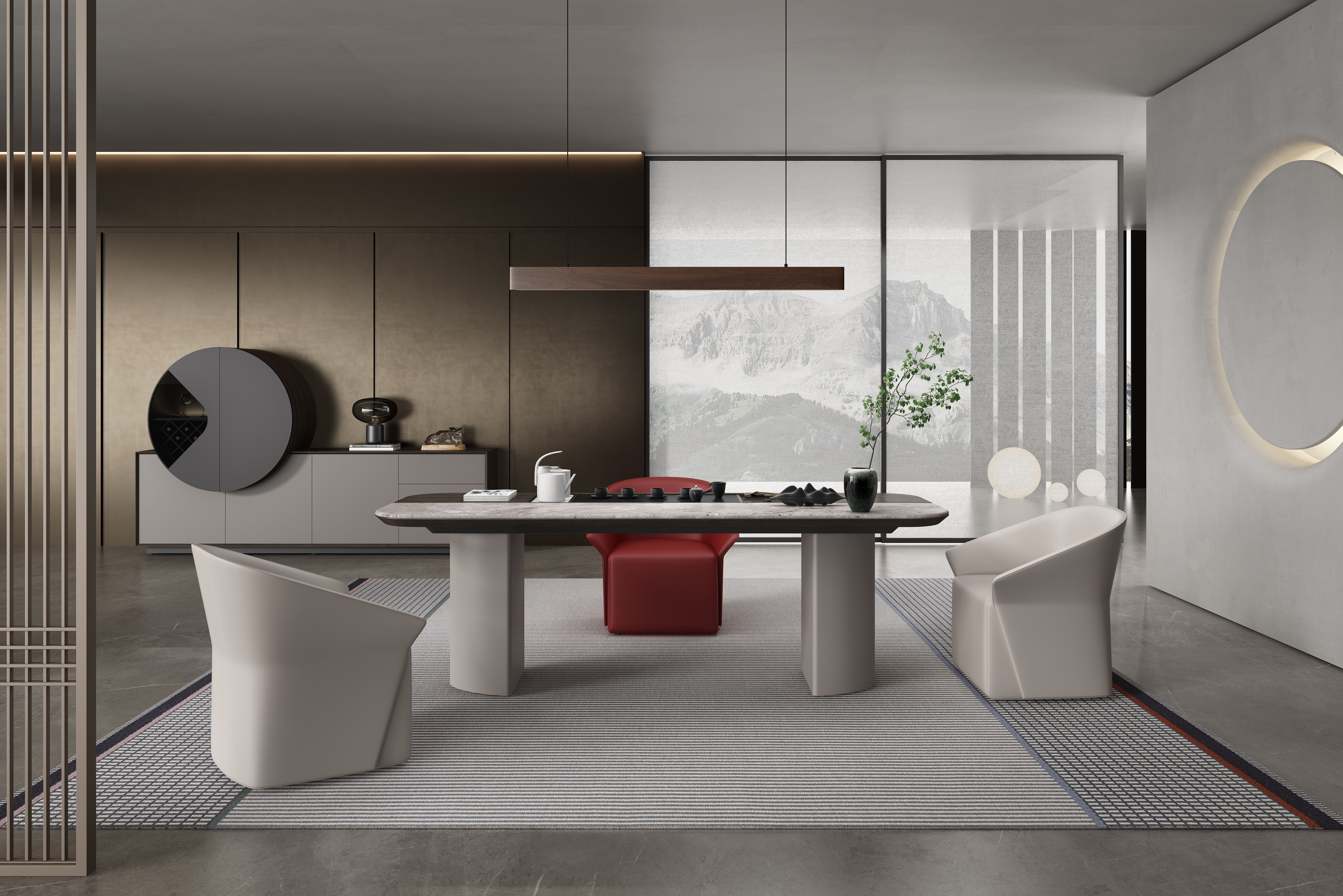 500平米 办公室装修