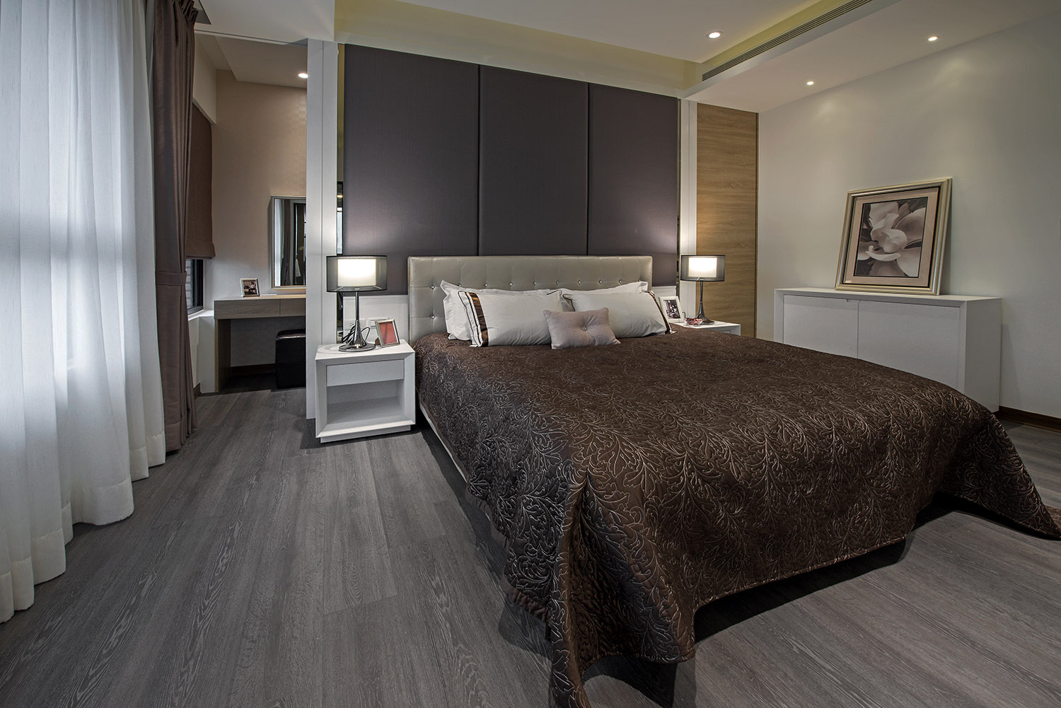 160m&sup2;现代风格，大气沉稳