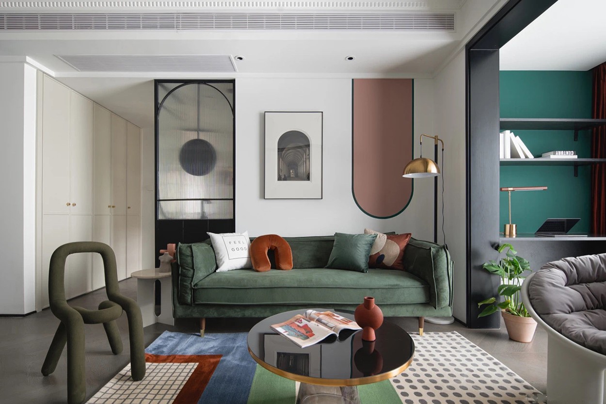 89㎡混搭风住宅，多彩缤纷的小乐园