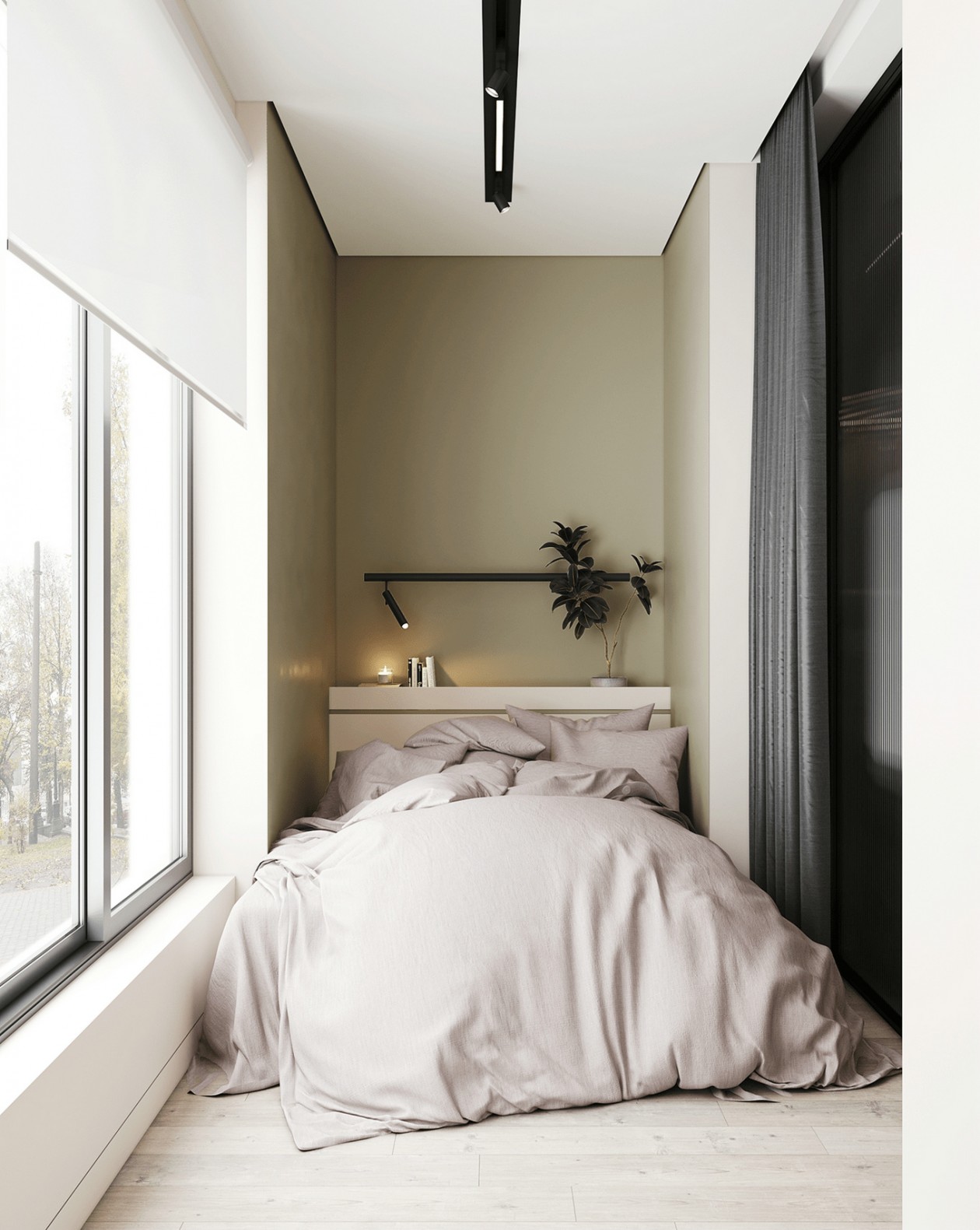 清新气息弥漫的小北欧 - 清雅小居