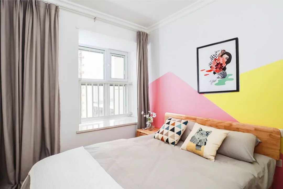 107平北欧三房，一进门眼睛就亮了，实在漂亮！