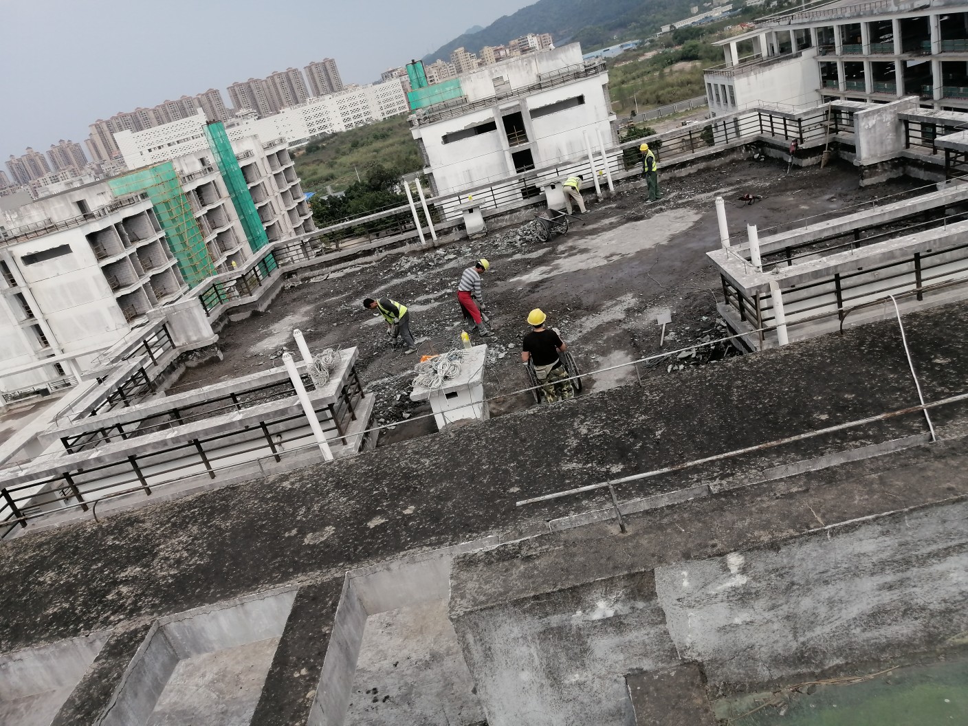 坪山肯渡动漫城工业区整体改造拆除