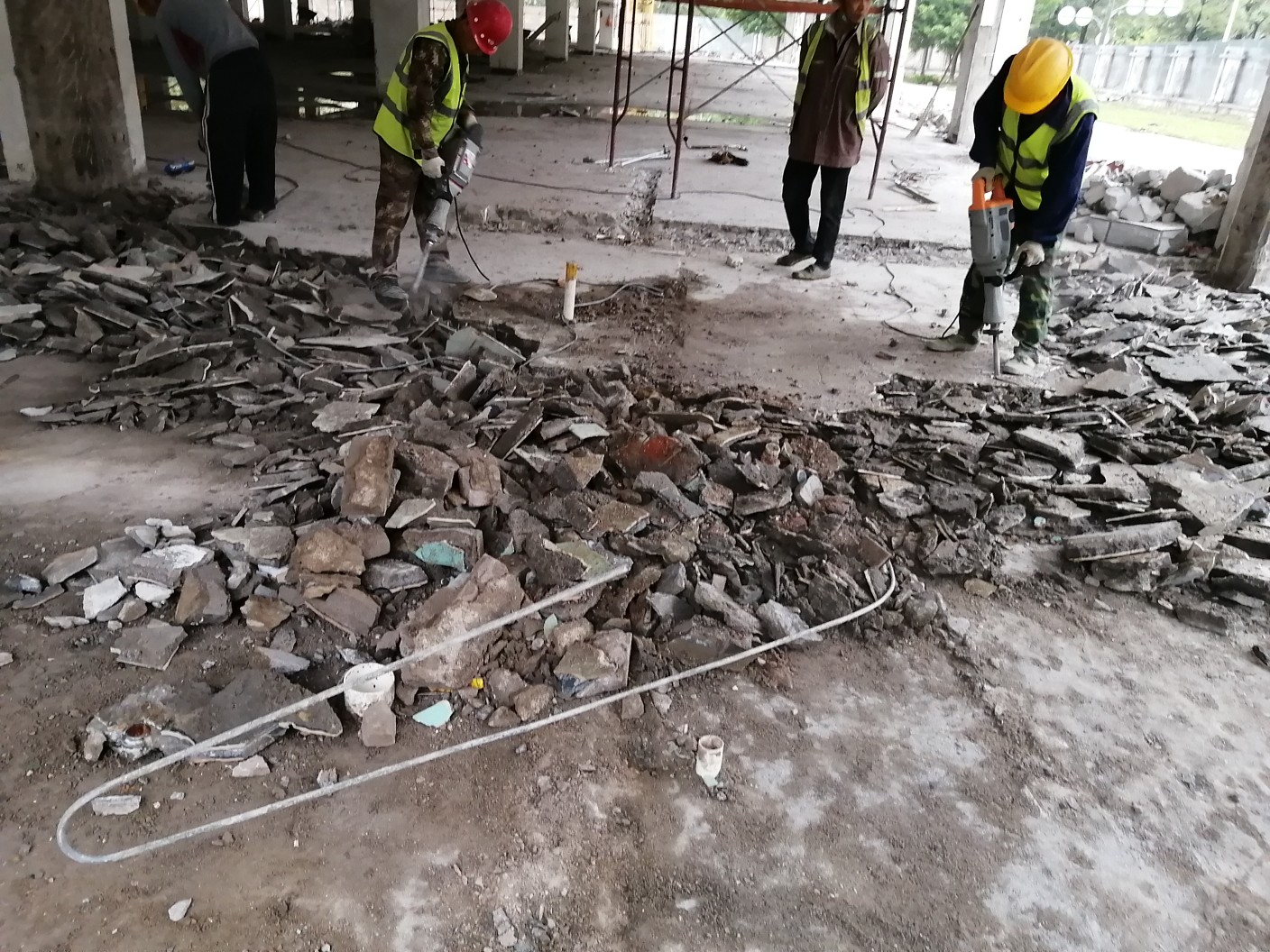 坪山肯渡动漫城工业区整体改造拆除