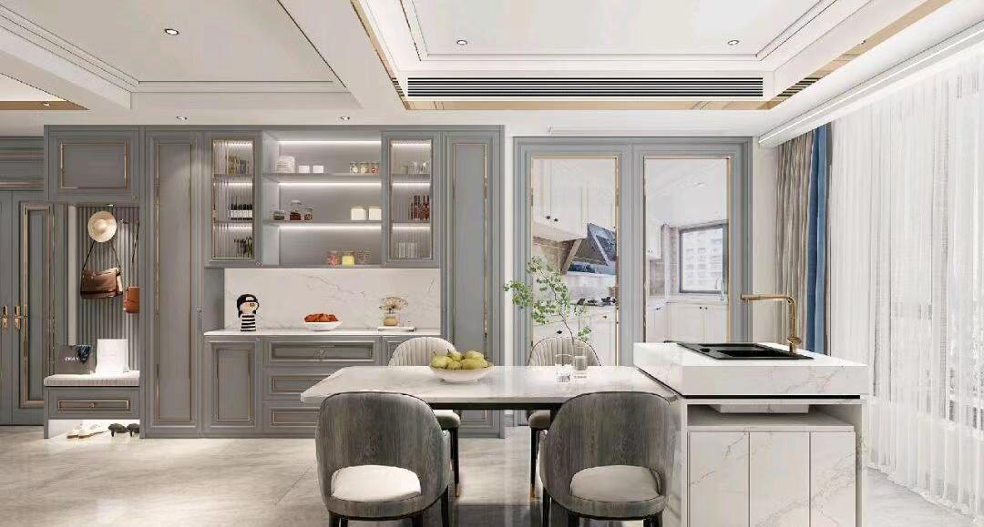 130㎡现代轻奢混搭风的家