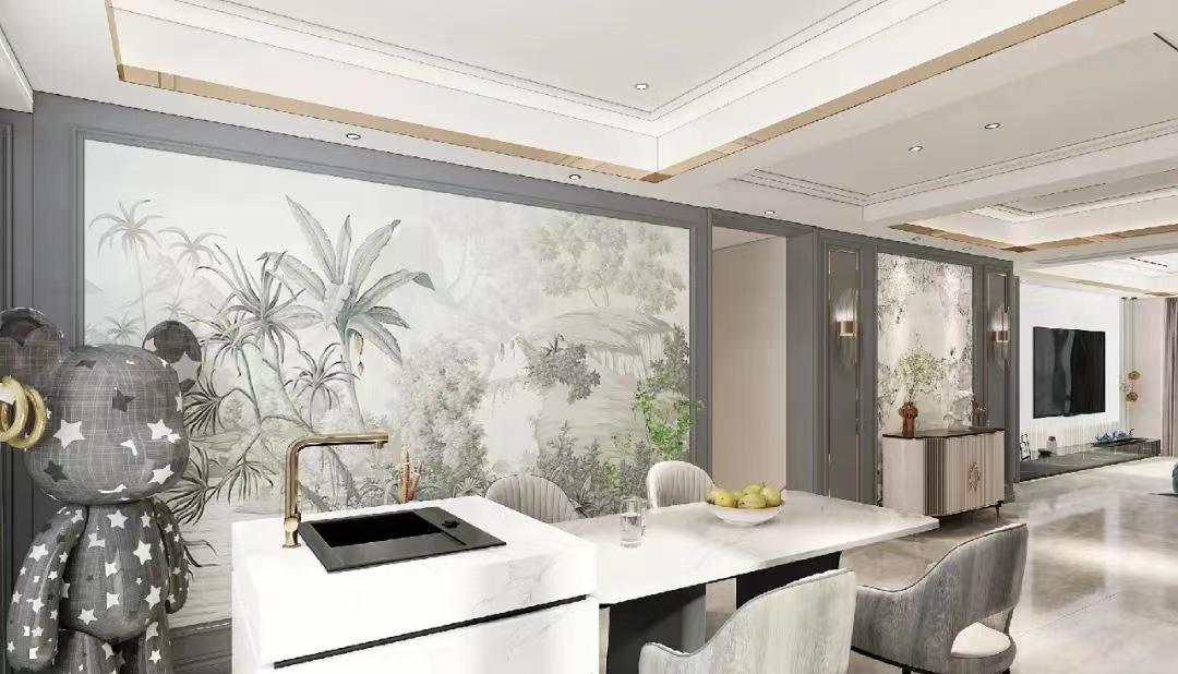 130㎡现代轻奢混搭风的家