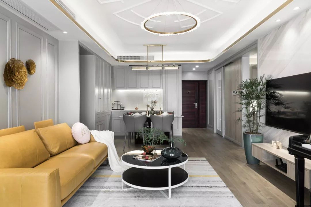 一家四口的现代轻奢 ， 恰到好处的明朗、精致