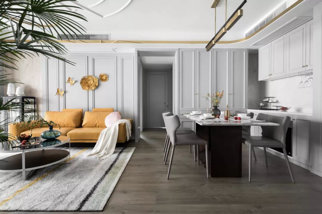 一家四口的现代轻奢 ， 恰到好处的明朗、精致