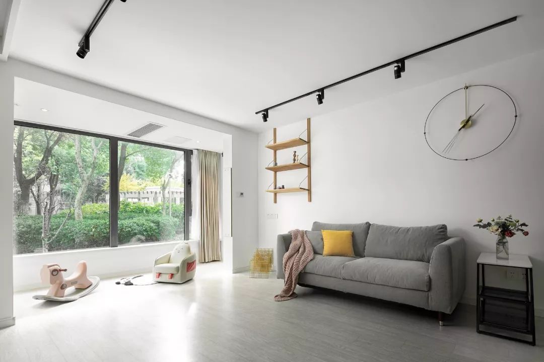 82㎡简约舒适三口之家，超大活动空间，超赞！