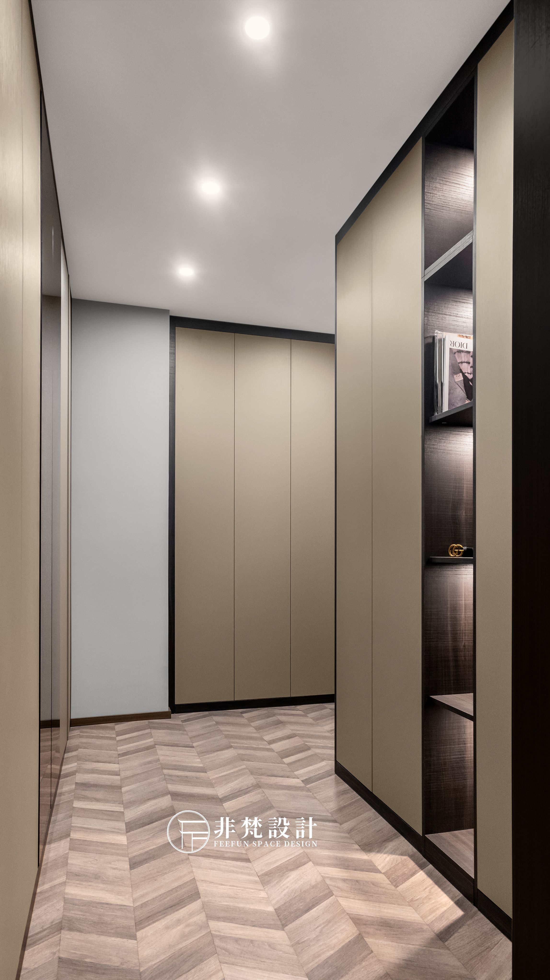 136㎡三室现代轻奢