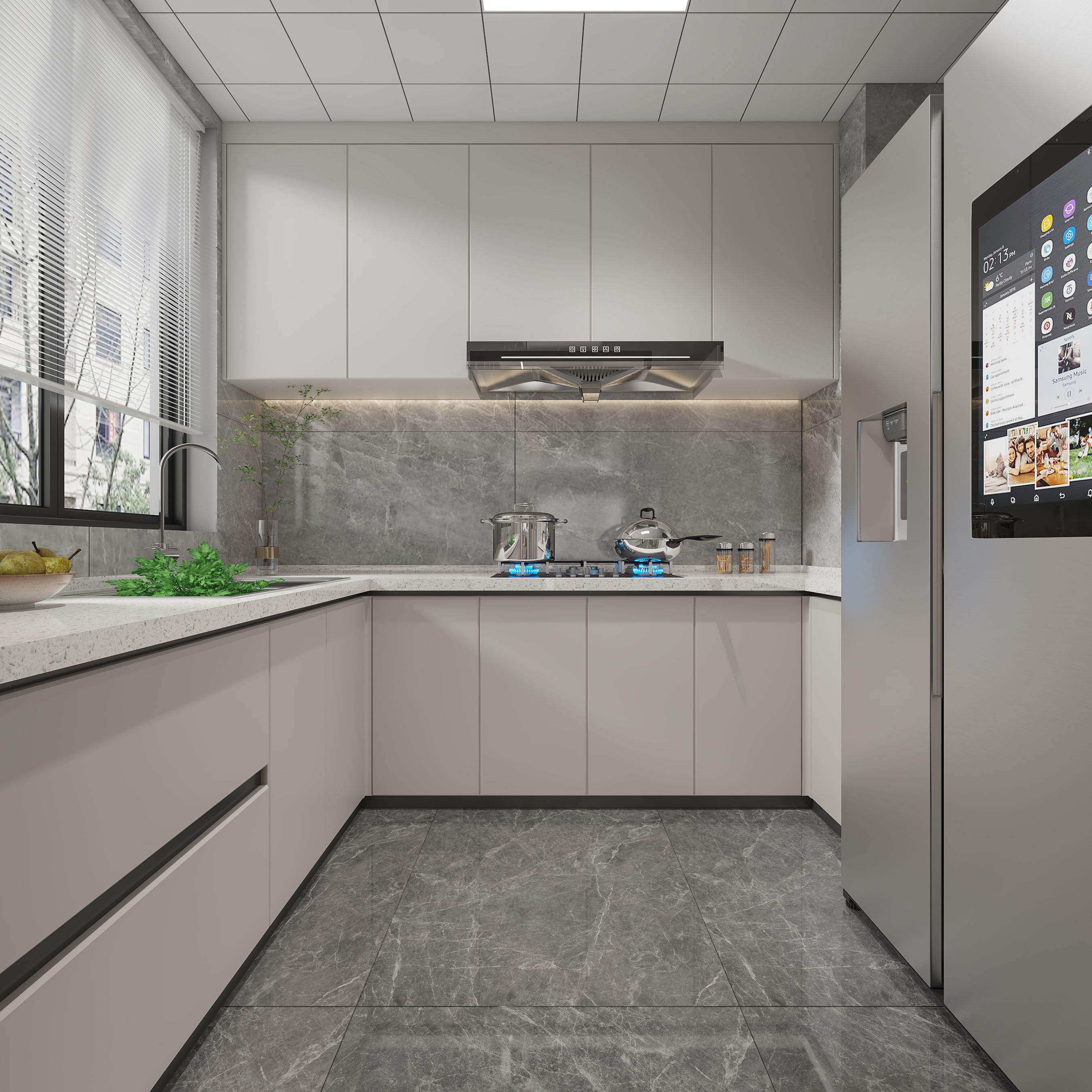 110平现代风格装修案例