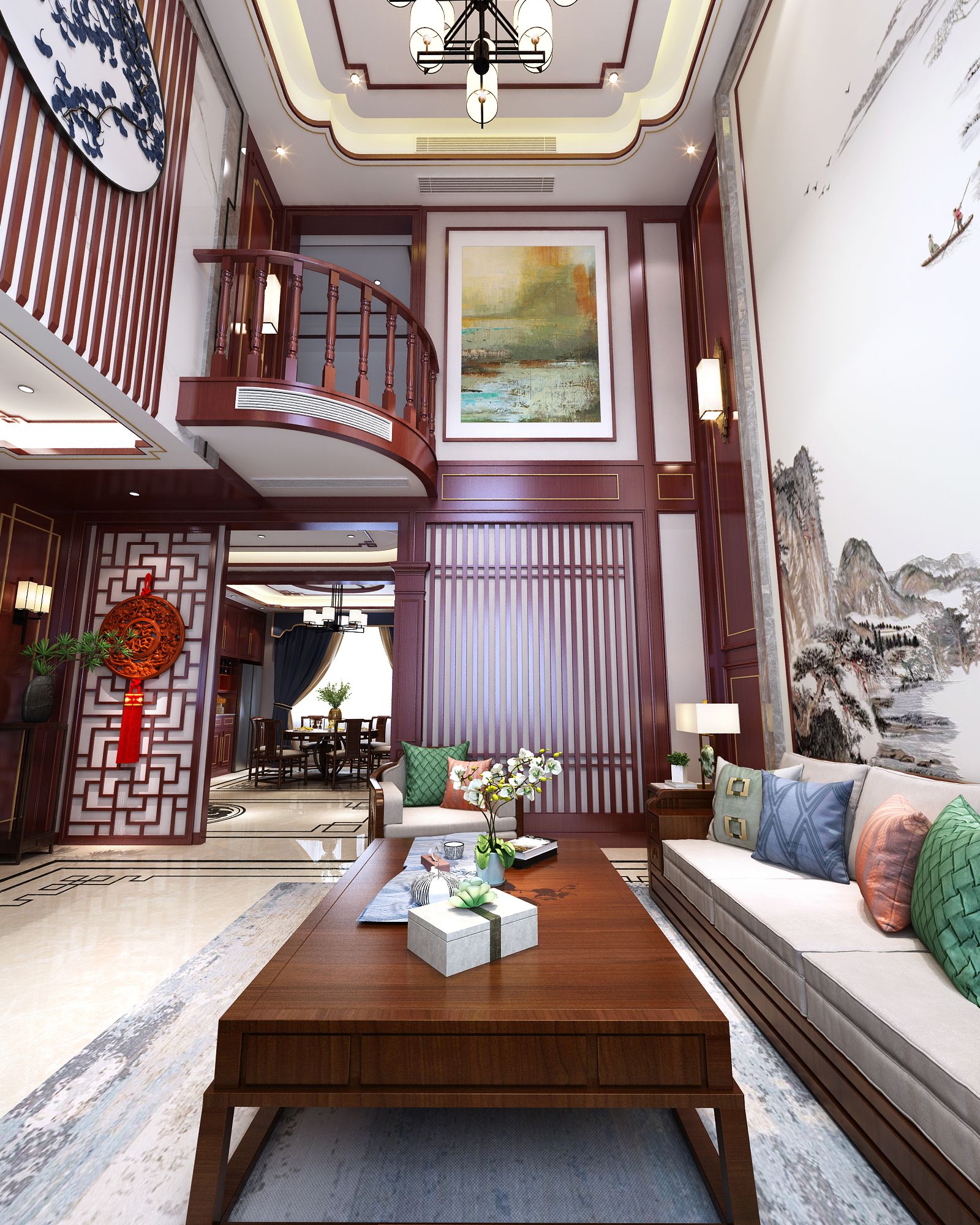 350平新中式 ，禅之韵味