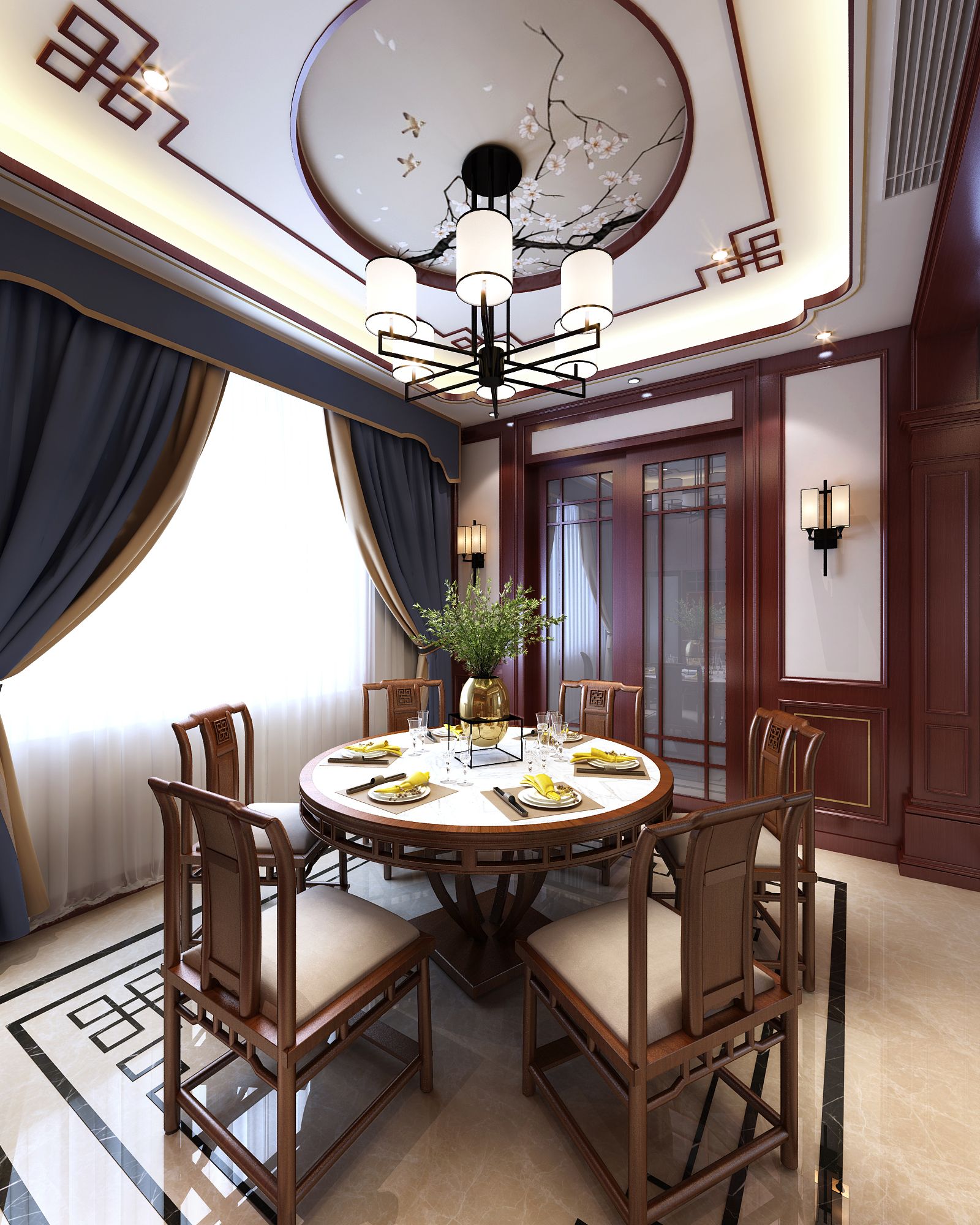 350平新中式 ，禅之韵味