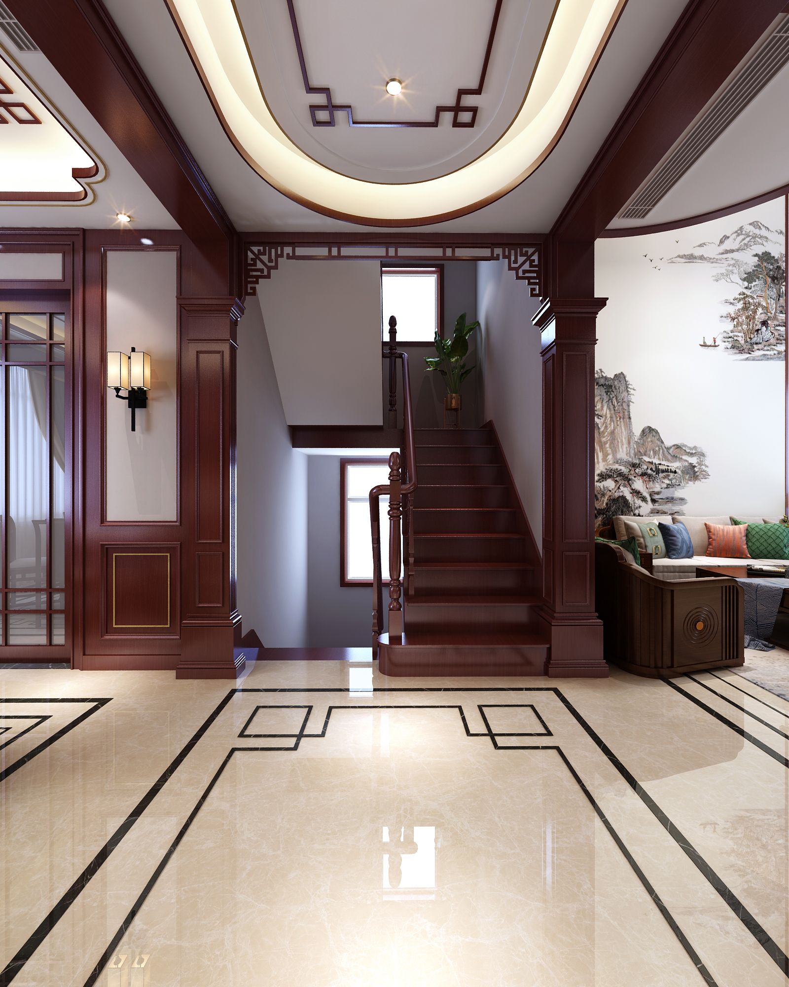 350平新中式 ，禅之韵味