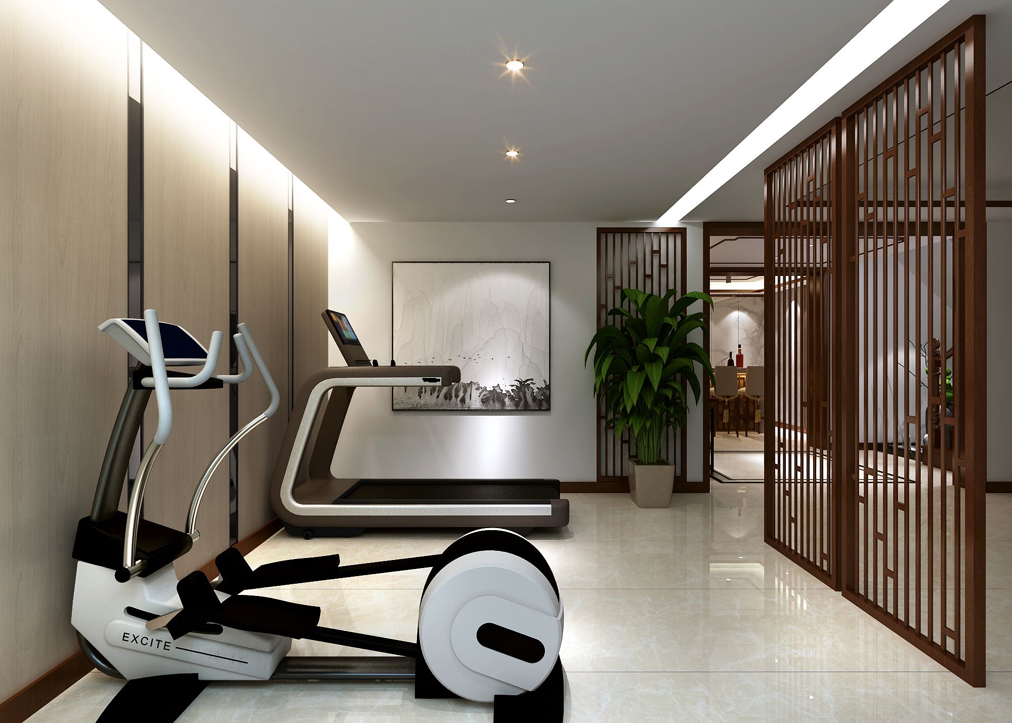 100平新中式，禅之韵味