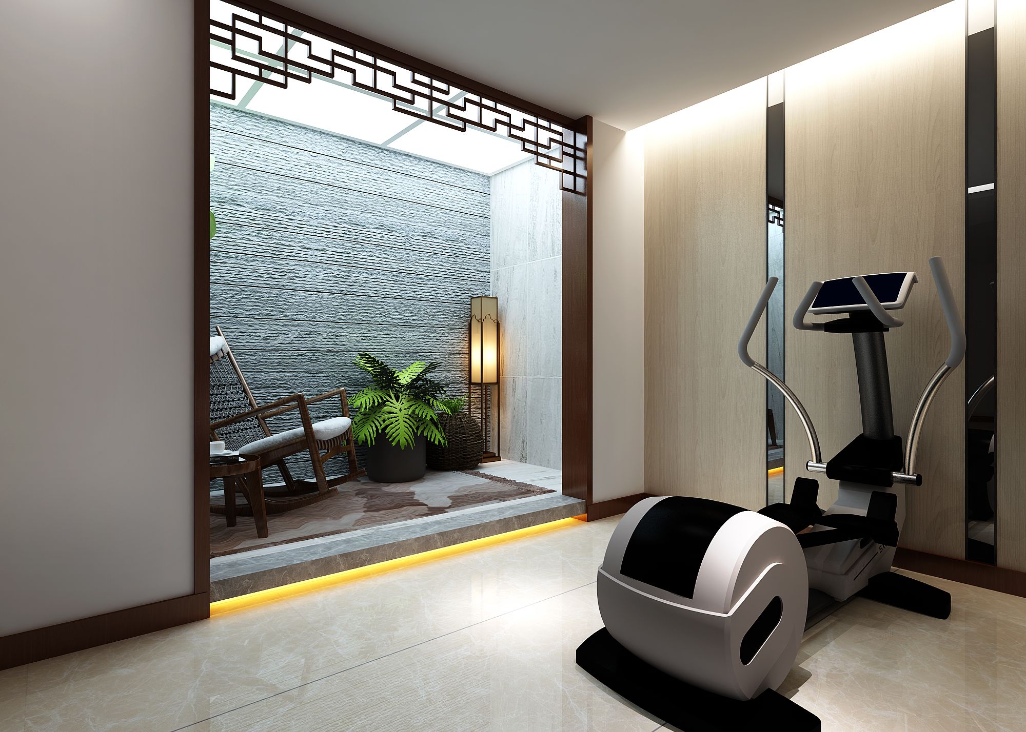 100平新中式，禅之韵味