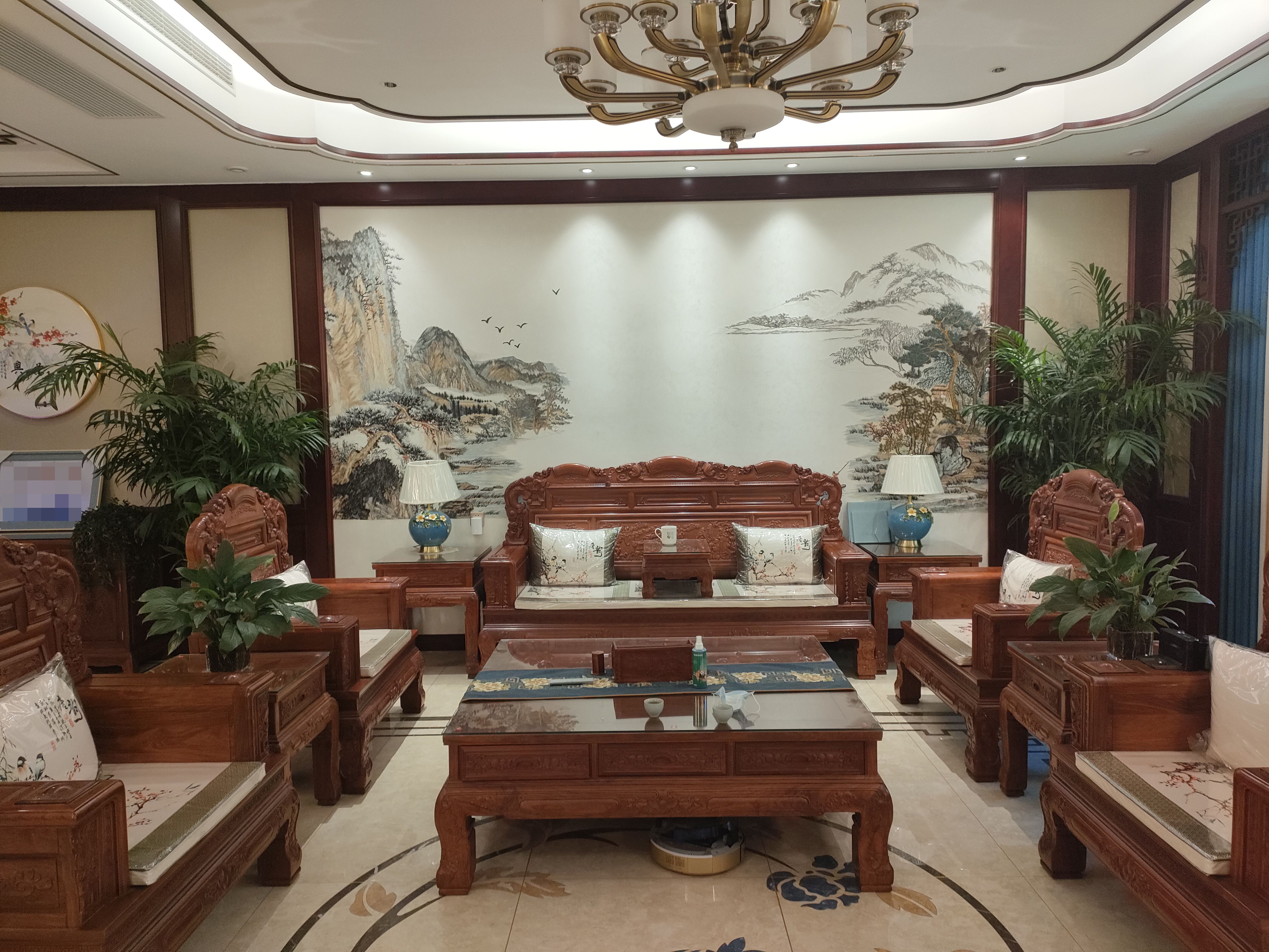 540平新中式 ，质朴的设计风格，使&quot;新中式&quot;更加实用