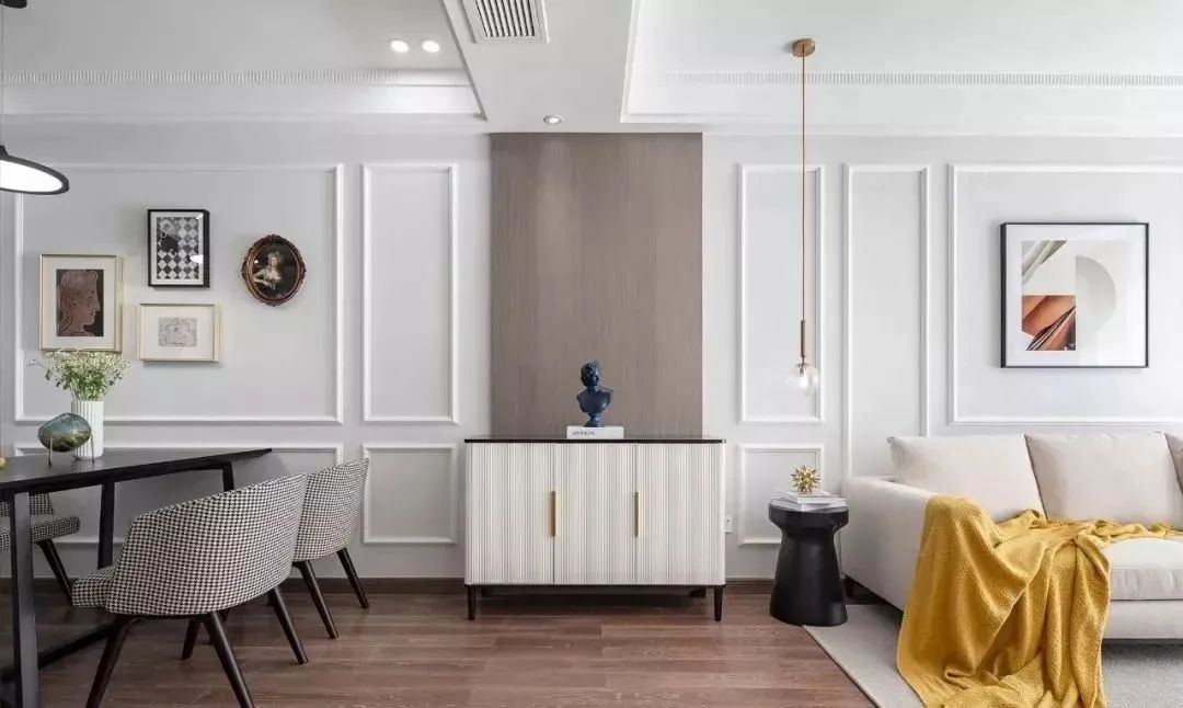 118㎡现代欧式混搭风，不土不豪，效果竟然出人意料的好看