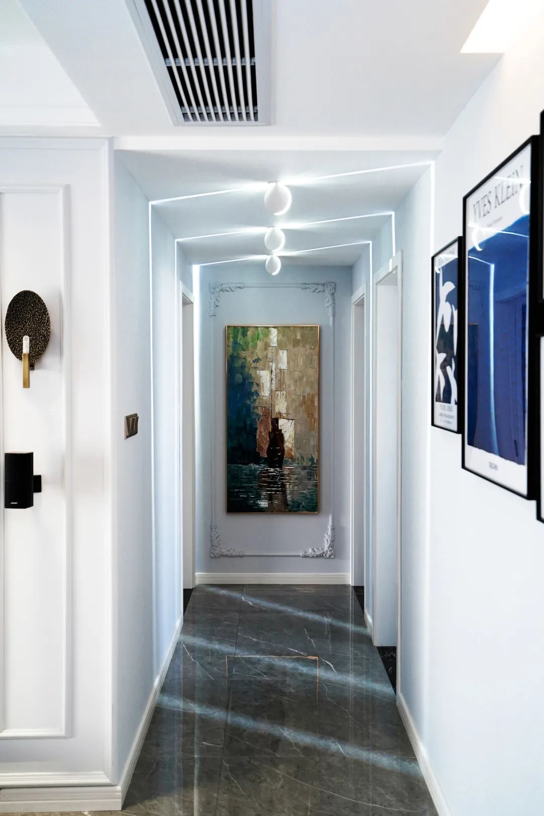 120平北欧复古风格