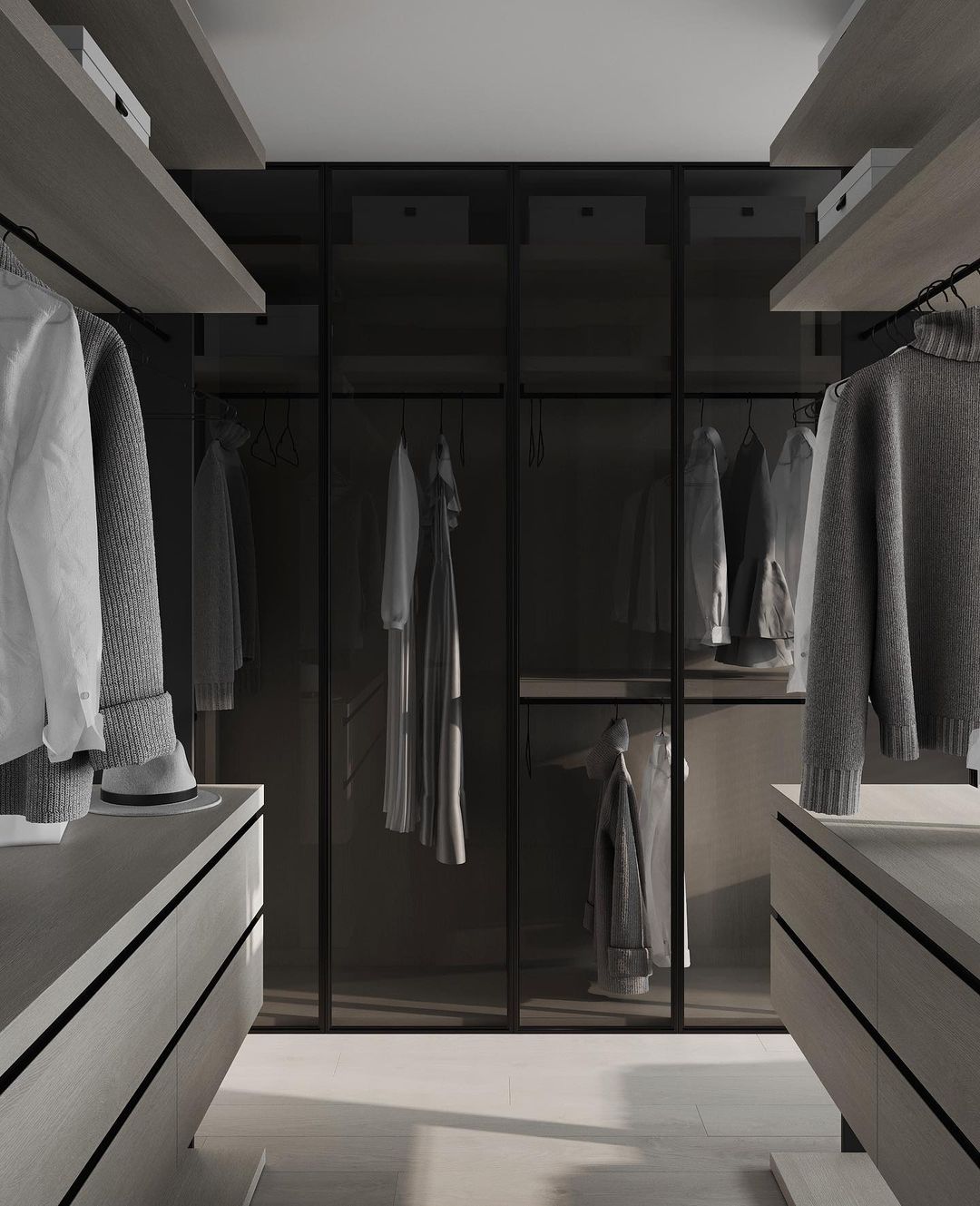 112㎡-现代极简黑白灰