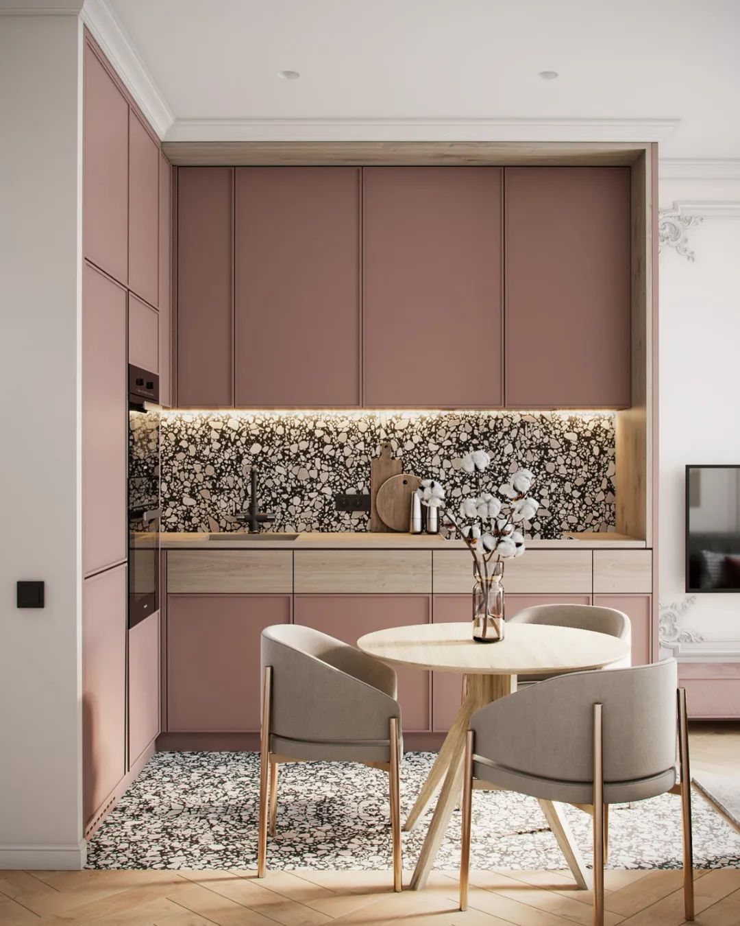 57㎡粉色小宅，雅致！ 