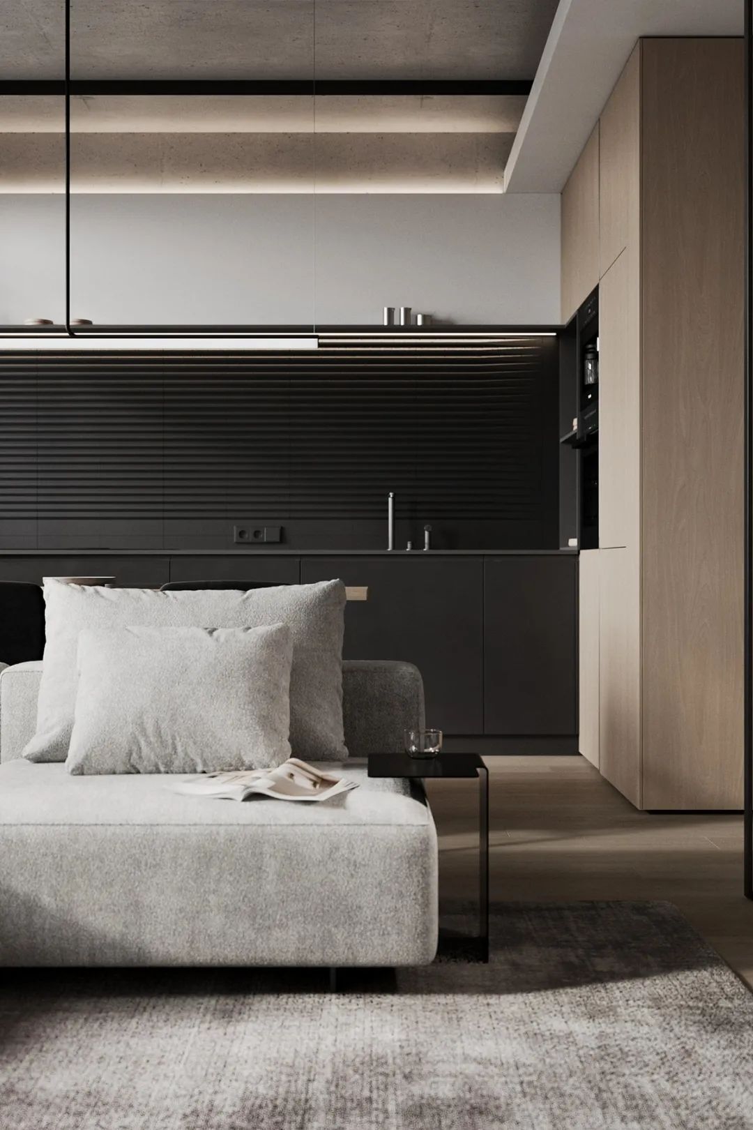 42㎡灰白 原木，高级宁静！