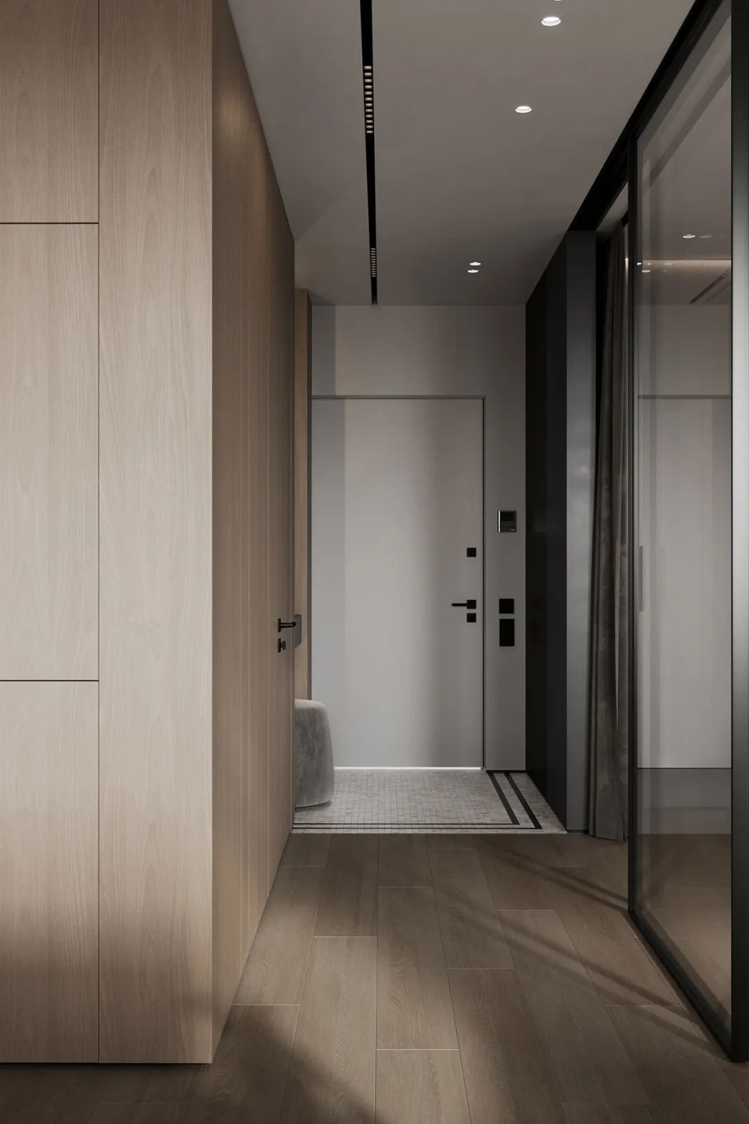 42㎡灰白 原木，高级宁静！