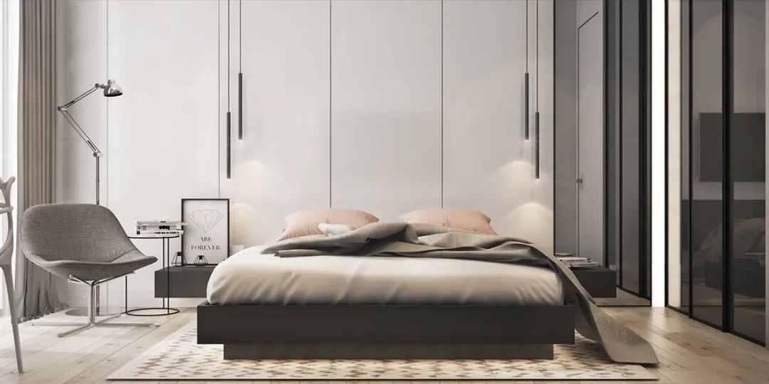 三口之家，灰+粉，优雅！