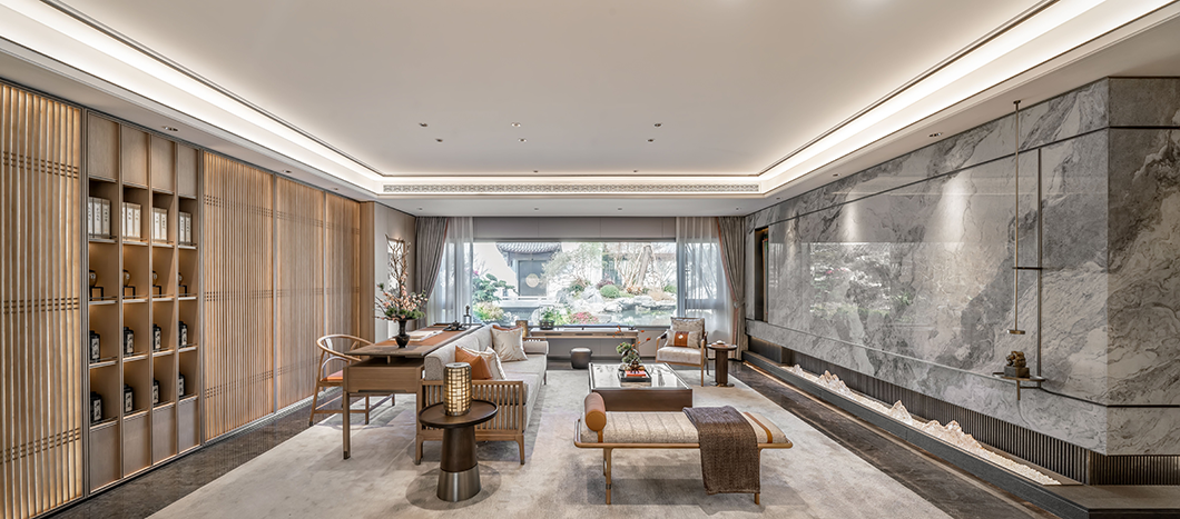 125㎡现代中式住宅