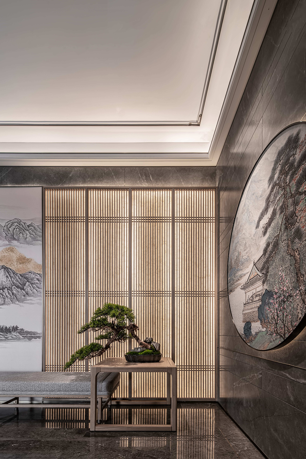 125㎡现代中式住宅