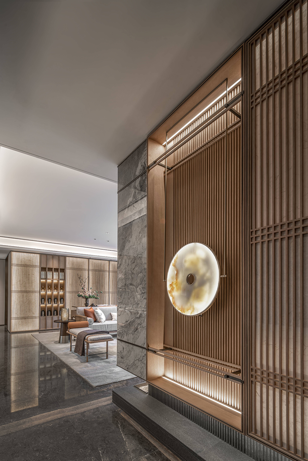 125㎡现代中式住宅