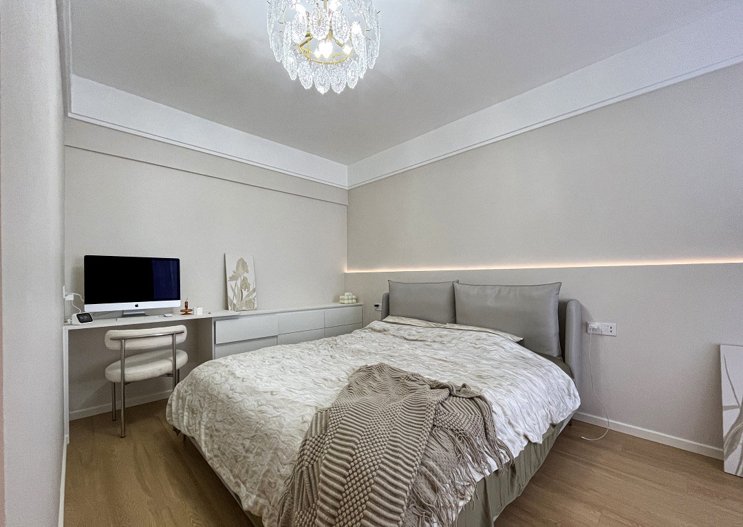 135㎡现代简约风，全屋空间功能划分明确