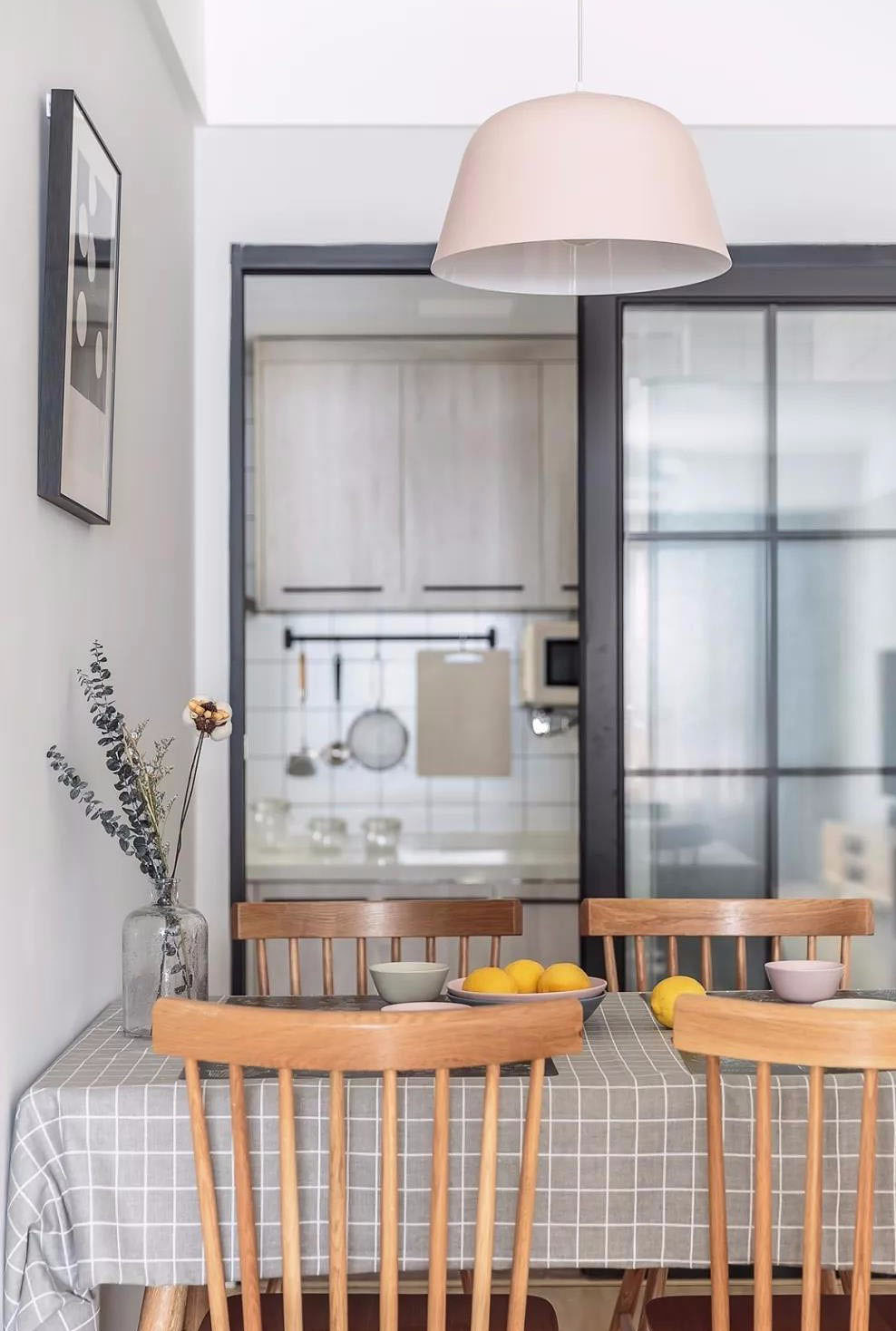 90㎡温馨北欧，灰木调轻盈居家