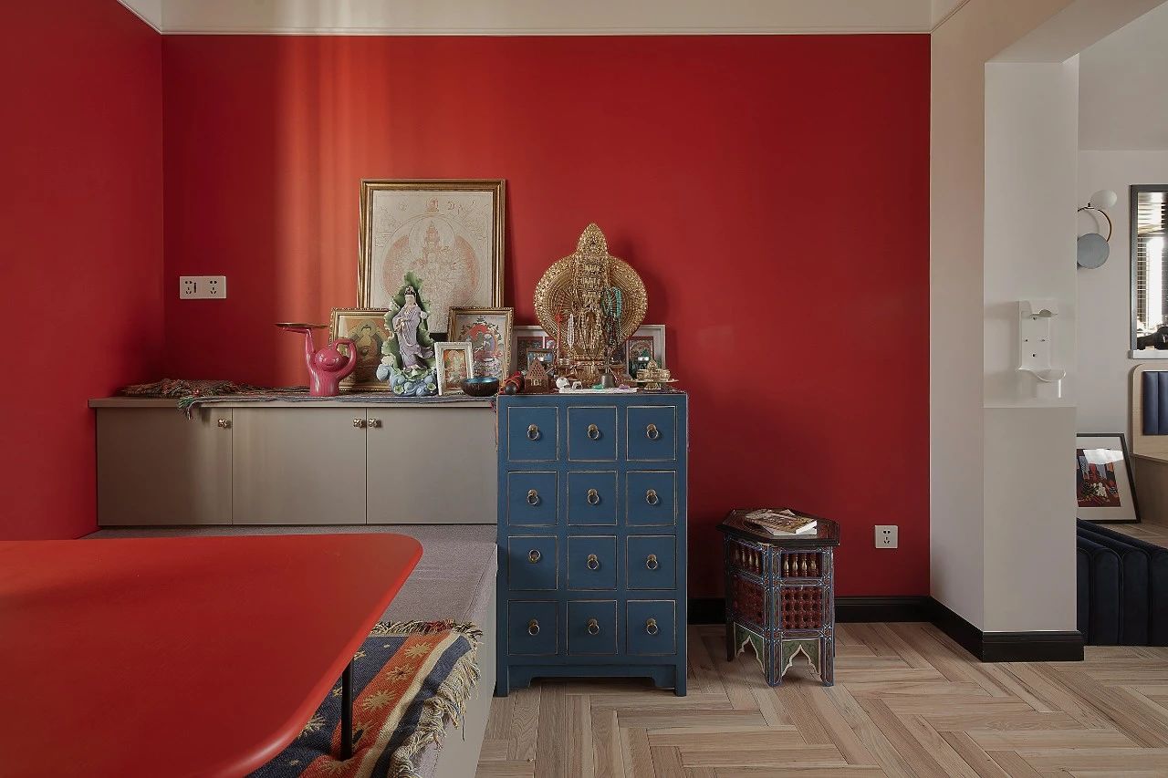 时尚编辑的120㎡住宅，每1㎡都混搭，你敢点吗？